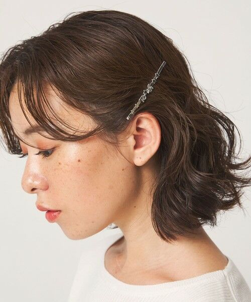 green label relaxing / グリーンレーベル リラクシング カチューシャ・カチューム・その他 | ＜To b. by agnes b.コラボ＞ロゴ ヘアピン | 詳細7