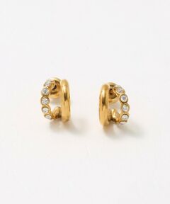 green label relaxing / グリーンレーベル リラクシング ピアス・イヤリング | キュービック ダブルライン ピアス