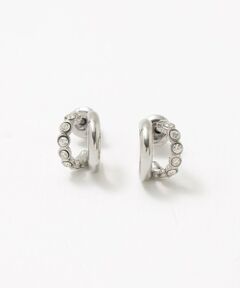green label relaxing / グリーンレーベル リラクシング ピアス・イヤリング | キュービック ダブルライン ピアス