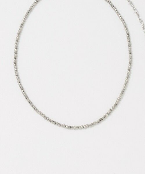green label relaxing / グリーンレーベル リラクシング ネックレス・ペンダント・チョーカー | ミニボールチェーン ネックレス（SILVER）