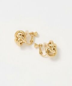 green label relaxing / グリーンレーベル リラクシング ピアス・イヤリング | ラウンド ノット イヤリング