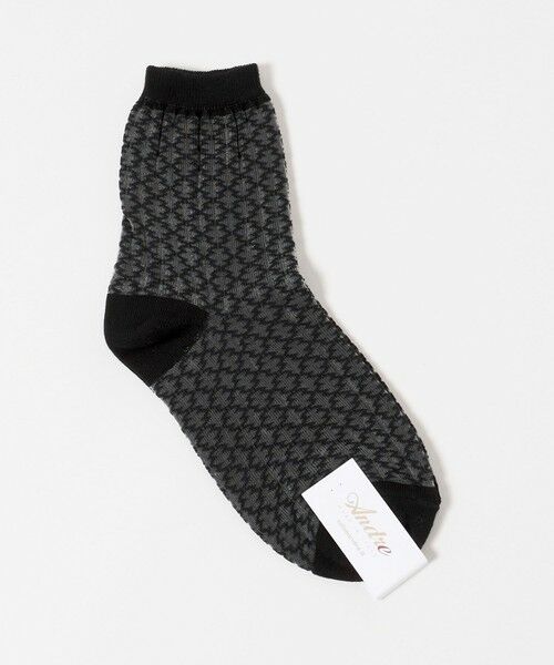 green label relaxing / グリーンレーベル リラクシング ソックス | ＜ANDRE＞DOROTY ソックス（BLACK）