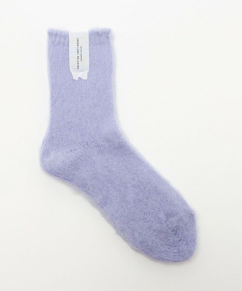 green label relaxing / グリーンレーベル リラクシング ソックス | シャギー ソックス（LILAC）