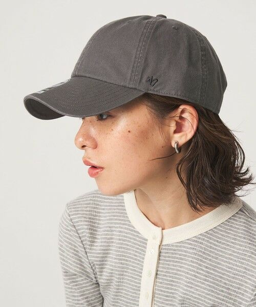 green label relaxing / グリーンレーベル リラクシング キャップ | 【別注】＜’47＞CLEAN UP キャップ（無地）（MD.GRAY）
