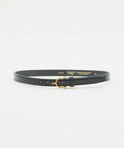green label relaxing / グリーンレーベル リラクシング ベルト・サスペンダー | ＜TORY LEATHER＞ギボシ ベルト（BLACK）