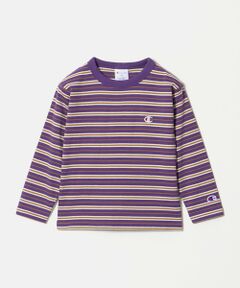 green label relaxing / グリーンレーベル リラクシング カットソー | ＜Champion＞ボーダー ロングスリーブ Tシャツ / キッズ 110cm-130cm