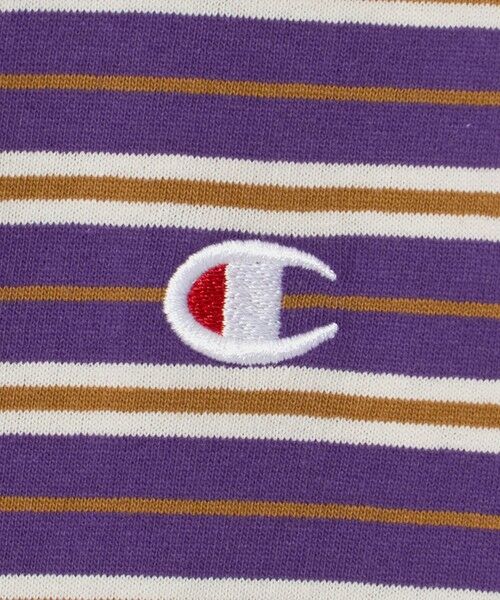 green label relaxing / グリーンレーベル リラクシング カットソー | ＜Champion＞ボーダー ロングスリーブ Tシャツ / キッズ 110cm-130cm | 詳細6