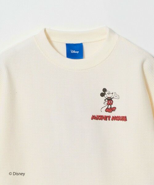 green label relaxing / グリーンレーベル リラクシング カットソー | 【別注】<URBAMENT>ミッキーマウス ロングスリーブ Tシャツ / キッズ 100cm-130cm | 詳細4