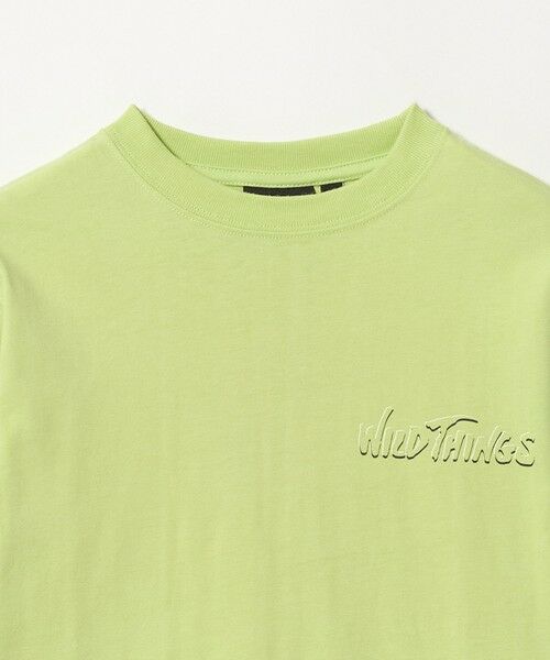 green label relaxing / グリーンレーベル リラクシング カットソー | 【別注】＜WILD THINGS＞プリント ロングスリーブ Tシャツ / キッズ 110cm-130cm | 詳細17