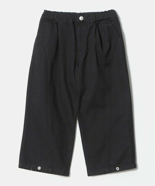 green label relaxing / グリーンレーベル リラクシング その他パンツ | 2WAY ツイル スナップ パンツ / キッズ 100cm-160cm(BLACK)
