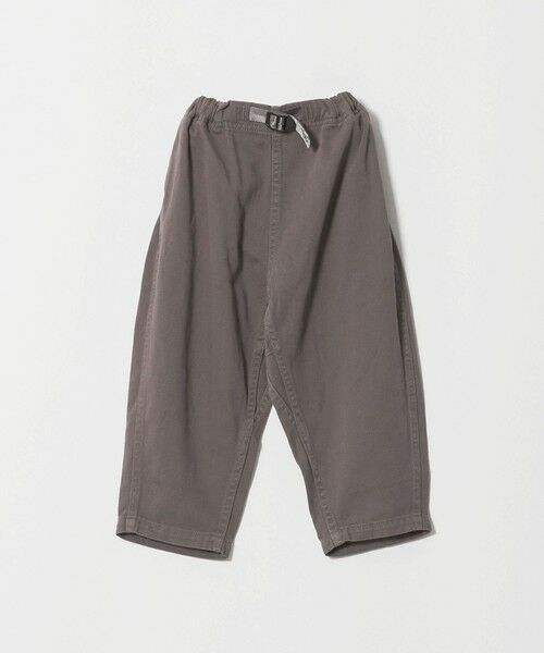 green label relaxing / グリーンレーベル リラクシング その他パンツ | 【別注】<GRAMICCI>ワイドテーパードパンツ / キッズ 100cm-130cm(DK.GRAY)
