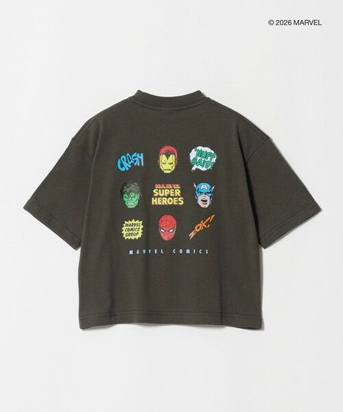 green label relaxing / グリーンレーベル リラクシング カットソー | 【別注】<URBAMENT>MARVEL Tシャツ / キッズ 100cm-130cm | 詳細1