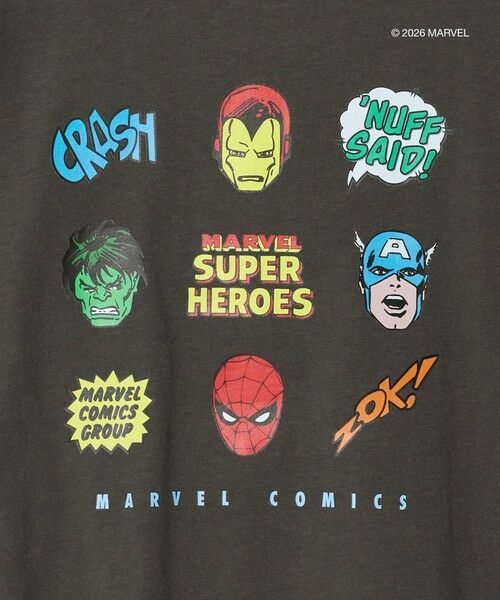 green label relaxing / グリーンレーベル リラクシング カットソー | 【別注】<URBAMENT>MARVEL Tシャツ / キッズ 100cm-130cm | 詳細5