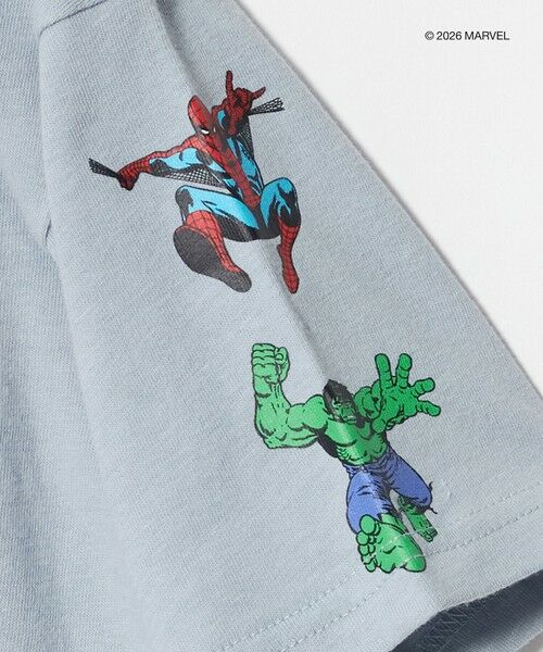 green label relaxing / グリーンレーベル リラクシング カットソー | 【別注】<URBAMENT>MARVEL Tシャツ / キッズ 100cm-130cm | 詳細17