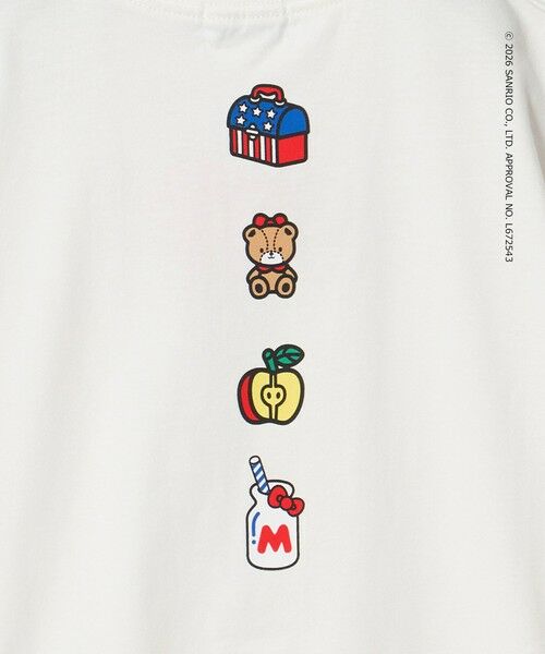 green label relaxing / グリーンレーベル リラクシング カットソー | 【別注】＜Sanrio＞モチーフ ショートスリーブ Tシャツ / キッズ 100cm-130cm | 詳細5