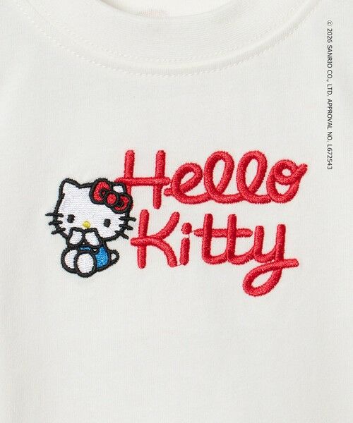 green label relaxing / グリーンレーベル リラクシング カットソー | 【別注】＜Sanrio＞モチーフ ショートスリーブ Tシャツ / キッズ 100cm-130cm | 詳細3