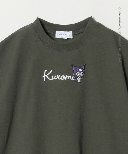 green label relaxing / グリーンレーベル リラクシング カットソー | 【別注】＜Sanrio＞モチーフ ショートスリーブ Tシャツ / キッズ 100cm-130cm | 詳細7