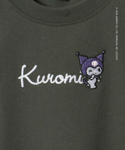 green label relaxing / グリーンレーベル リラクシング カットソー | 【別注】＜Sanrio＞モチーフ ショートスリーブ Tシャツ / キッズ 100cm-130cm | 詳細8