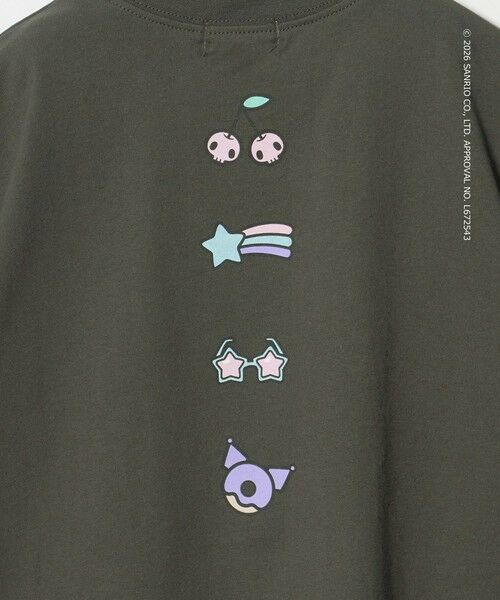 green label relaxing / グリーンレーベル リラクシング カットソー | 【別注】＜Sanrio＞モチーフ ショートスリーブ Tシャツ / キッズ 100cm-130cm | 詳細9