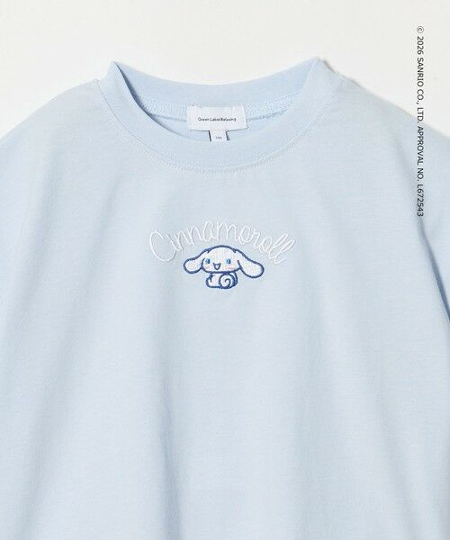 green label relaxing / グリーンレーベル リラクシング カットソー | 【別注】＜Sanrio＞モチーフ ショートスリーブ Tシャツ / キッズ 100cm-130cm | 詳細12