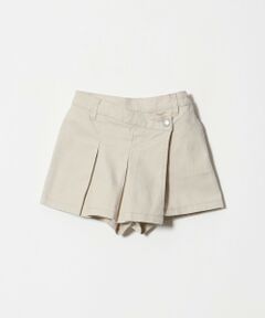 green label relaxing / グリーンレーベル リラクシング ロング・マキシ丈スカート | ツイル アシメ キュロット / キッズ 100cm-160cm