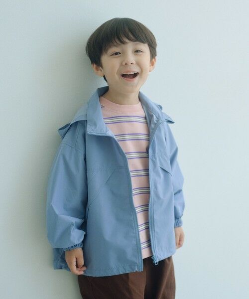 green label relaxing / グリーンレーベル リラクシング その他アウター | はっ水 ジップ ブルゾン / キッズ 100cm-130cm(LT.BLUE)