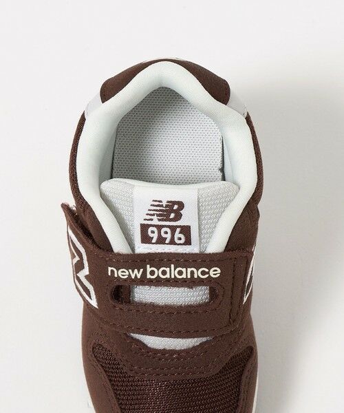 green label relaxing / グリーンレーベル リラクシング スニーカー | 【WEB限定】＜New Balance＞996 v3 Hook and Loop / キッズ 14cm-16cm | 詳細6