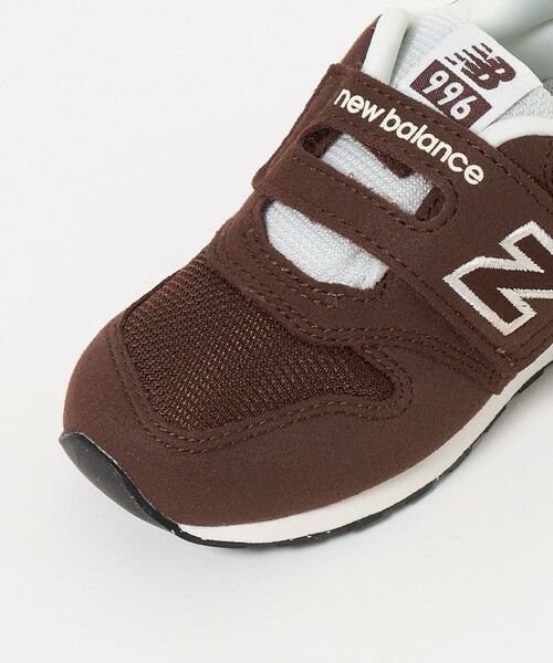 green label relaxing / グリーンレーベル リラクシング スニーカー | 【WEB限定】＜New Balance＞996 v3 Hook and Loop / キッズ 14cm-16cm | 詳細7