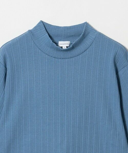 green label relaxing / グリーンレーベル リラクシング カットソー | チュール レース コンビ プルオーバー / キッズ 140cm-160cm | 詳細2