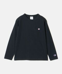 green label relaxing / グリーンレーベル リラクシング カットソー | 【WEB限定】＜Champion＞ワンポイント ロングスリーブ Tシャツ / キッズ 140cm-160cm