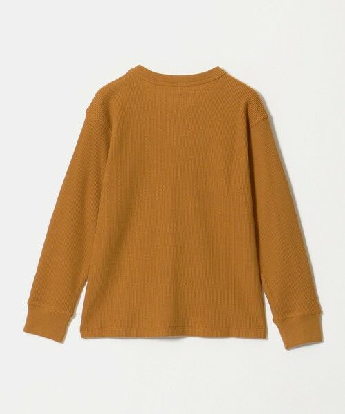 green label relaxing / グリーンレーベル リラクシング カットソー | 【WEB限定】＜Champion＞ワッフル ロングスリーブ Tシャツ / キッズ 140cm-160cm | 詳細3