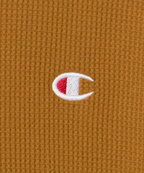 green label relaxing / グリーンレーベル リラクシング カットソー | 【WEB限定】＜Champion＞ワッフル ロングスリーブ Tシャツ / キッズ 140cm-160cm | 詳細6