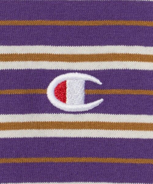 green label relaxing / グリーンレーベル リラクシング カットソー | ＜Champion＞ボーダー ロングスリーブ Tシャツ / キッズ 140cm-160cm | 詳細6