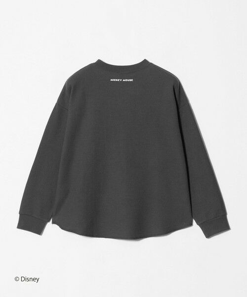 green label relaxing / グリーンレーベル リラクシング カットソー | 【別注】＜URBAMENT＞ミッキーマウス ロングスリーブ Tシャツ / キッズ 140cm-150cm | 詳細6
