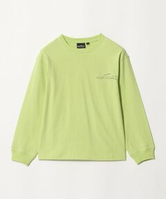green label relaxing / グリーンレーベル リラクシング カットソー | 【別注】＜WILD THINGS＞プリント ロングスリーブ Tシャツ / キッズ 140cm-160cm