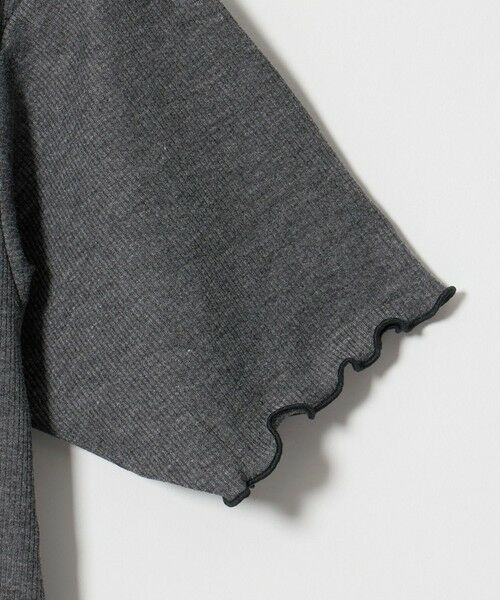 green label relaxing / グリーンレーベル リラクシング カットソー | テレコ ヘンリーネック Tシャツ / キッズ 140cm-160cm | 詳細3