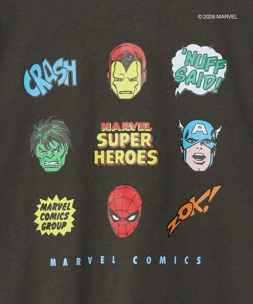 green label relaxing / グリーンレーベル リラクシング カットソー | 【別注】＜URBAMENT＞MARVEL Tシャツ / キッズ 140cm-150cm | 詳細5