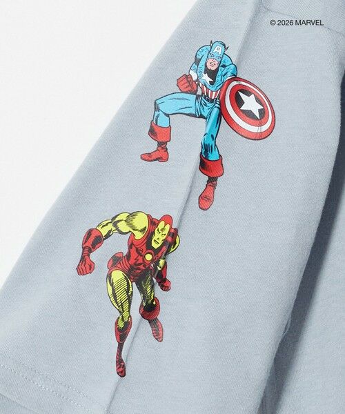 green label relaxing / グリーンレーベル リラクシング カットソー | 【別注】＜URBAMENT＞MARVEL Tシャツ / キッズ 140cm-150cm | 詳細16