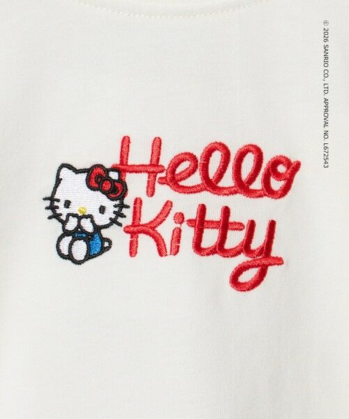 green label relaxing / グリーンレーベル リラクシング カットソー | 【別注】＜Sanrio＞モチーフ ショートスリーブ Tシャツ / キッズ 140cm-150cm | 詳細5