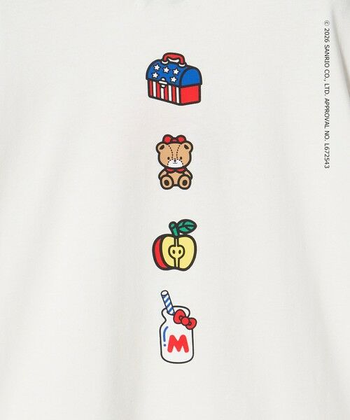 green label relaxing / グリーンレーベル リラクシング カットソー | 【別注】＜Sanrio＞モチーフ ショートスリーブ Tシャツ / キッズ 140cm-150cm | 詳細6