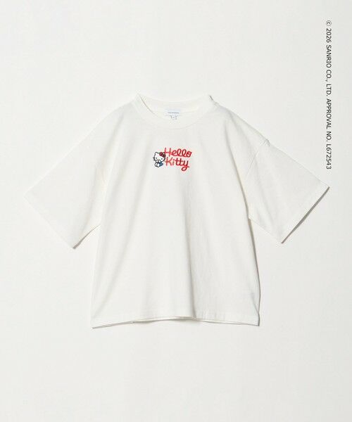green label relaxing / グリーンレーベル リラクシング カットソー | 【別注】＜Sanrio＞モチーフ ショートスリーブ Tシャツ / キッズ 140cm-150cm | 詳細2
