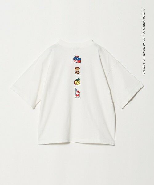 green label relaxing / グリーンレーベル リラクシング カットソー | 【別注】＜Sanrio＞モチーフ ショートスリーブ Tシャツ / キッズ 140cm-150cm | 詳細3