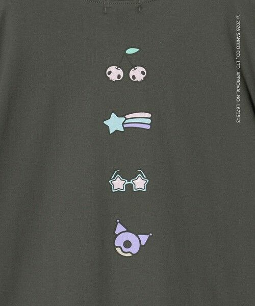 green label relaxing / グリーンレーベル リラクシング カットソー | 【別注】＜Sanrio＞モチーフ ショートスリーブ Tシャツ / キッズ 140cm-150cm | 詳細11