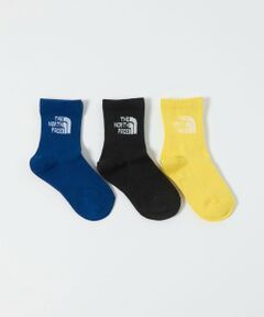 green label relaxing / グリーンレーベル リラクシング ソックス | ＜THE NORTH FACE＞ロゴ 3P クルーソックス / キッズ 19cm-21cm