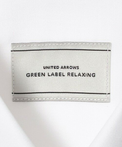 green label relaxing / グリーンレーベル リラクシング シャツ・ブラウス | エブリット コットン ソリッド リラックス スナップ ボタンダウン シャツ -イージーアイロン- | 詳細9