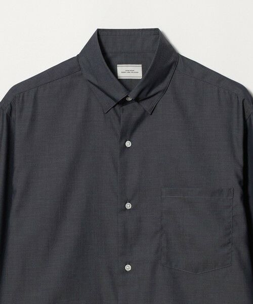 green label relaxing / グリーンレーベル リラクシング シャツ・ブラウス | エブリット コットン ソリッド リラックス スナップ ボタンダウン シャツ -イージーアイロン- | 詳細14