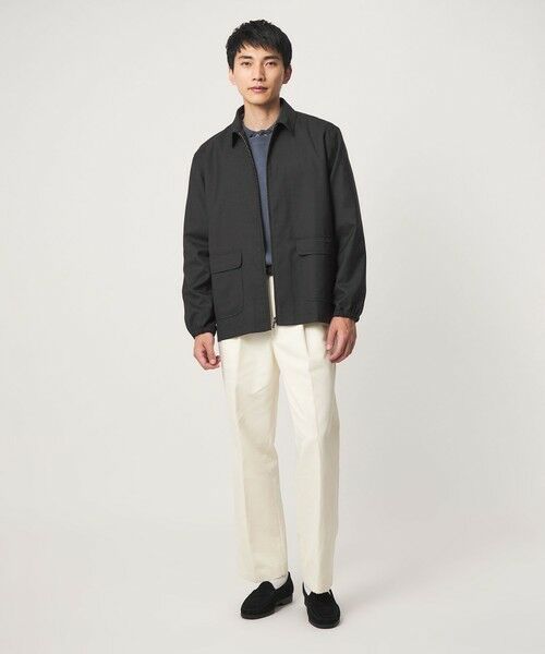 green label relaxing / グリーンレーベル リラクシング ブルゾン | 【別注】＜Brooks Brothers＞GLR TW ジップジャケット ブルゾン | 詳細1