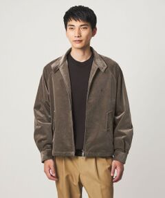 green label relaxing / グリーンレーベル リラクシング ブルゾン | 【別注】＜BARACUTA＞GLR ベロア コーデュロイ G4 ドライバーズジャケット ブルゾン
