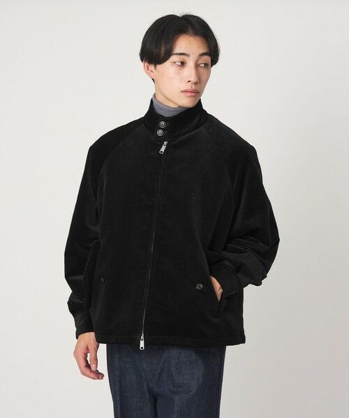 green label relaxing / グリーンレーベル リラクシング ブルゾン | 【別注】＜BARACUTA＞GLR ベロア コーデュロイ G4 ドライバーズジャケット ブルゾン | 詳細2