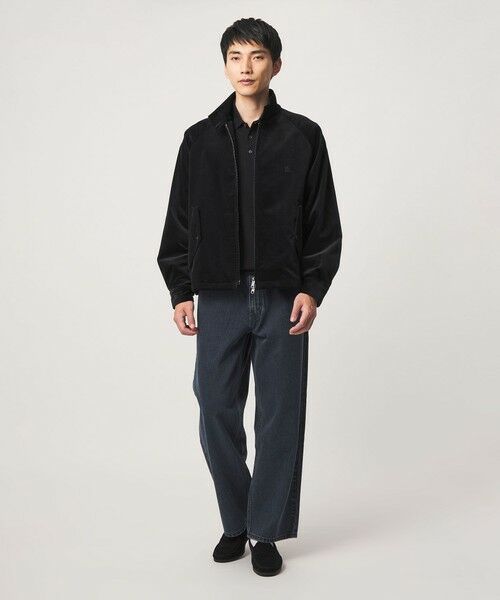 green label relaxing / グリーンレーベル リラクシング ブルゾン | 【別注】＜BARACUTA＞GLR ベロア コーデュロイ G4 ドライバーズジャケット ブルゾン | 詳細4